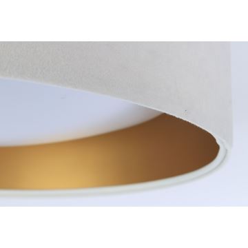LED Stropní svítidlo GALAXY 1xLED/24W/230V pr. 44 cm bílá/zlatá