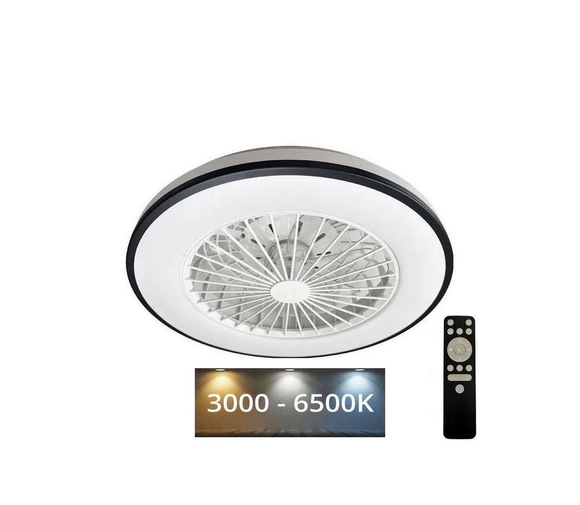  LED Stropní svítidlo s látorem OPAL LED/48W/230V + dálkové ovládání 