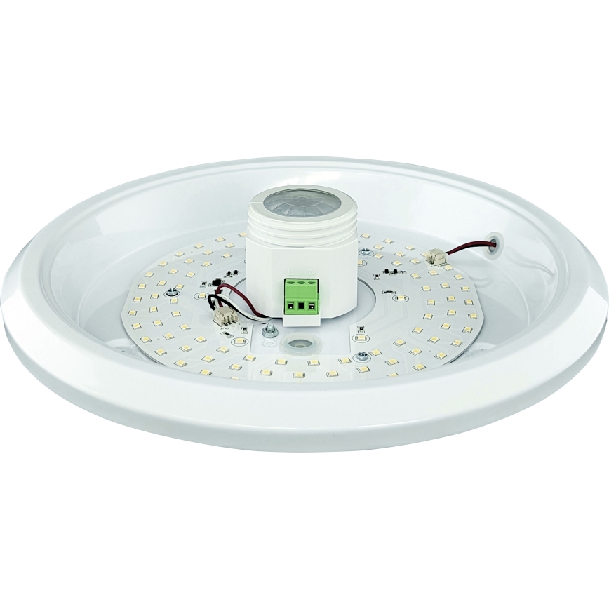 LED Stropní svítidlo se senzorem a nouzovým modulem MANA LED/16W/230V 4000K