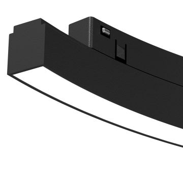 LED Svítidlo do lištového systému MAGNETIC TRACK LED/10W/48V 4000K černá