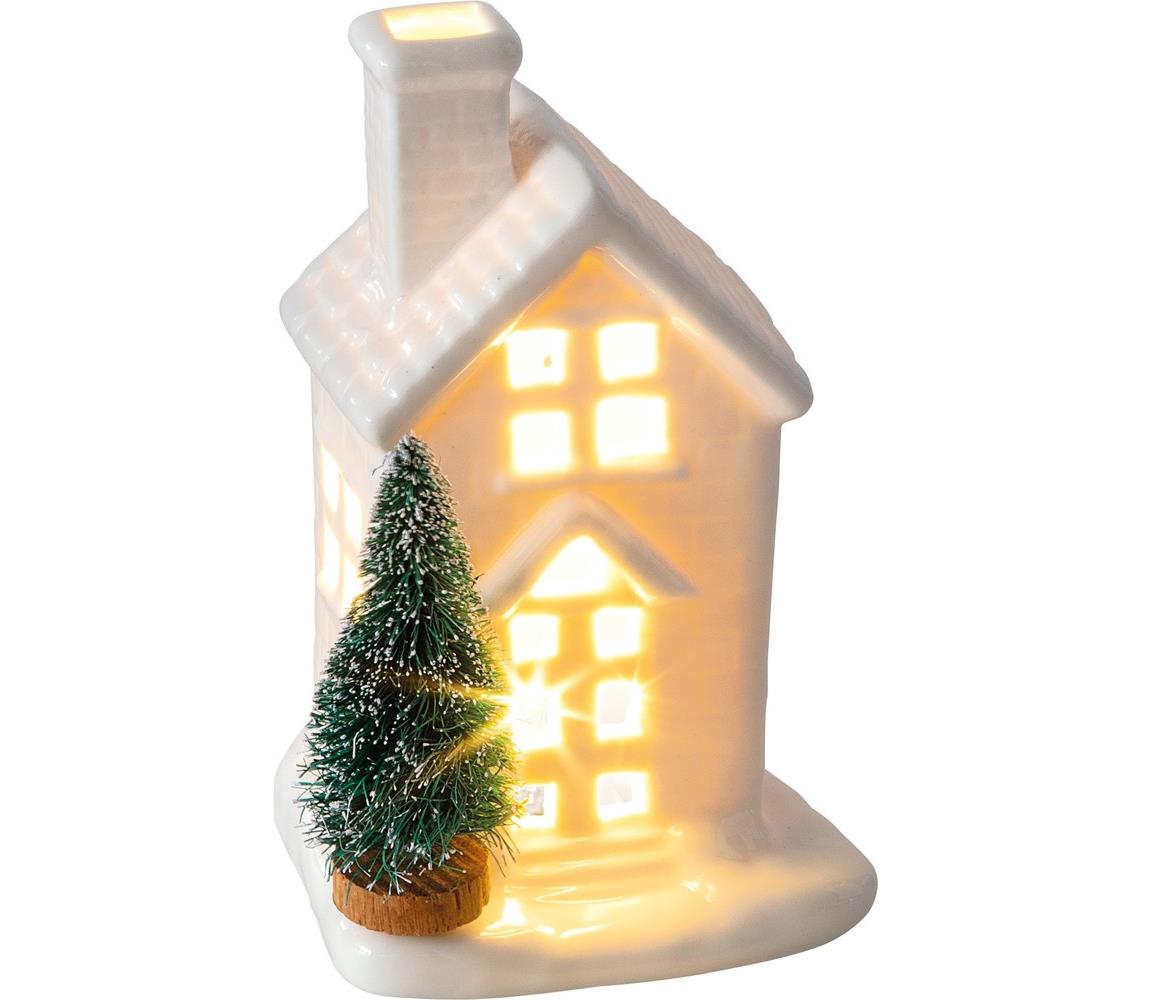 Retlux LED Vánoční dekorace 1xLED/3xLR44 teplá bílá FT0009