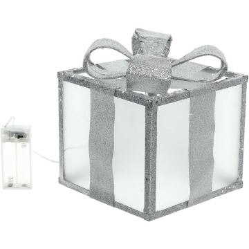 LED Vánoční dekorace LED/2xAA 15 cm dárek