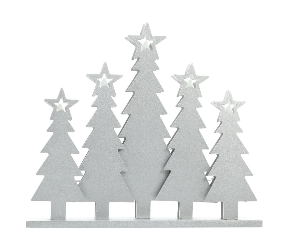 Retlux RXL 441 Vánoční dekorace stromečky, 5LED, WW
