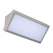 LED Venkovní nástěnné svítidlo LED/12W/230V 3000K IP65 šedá