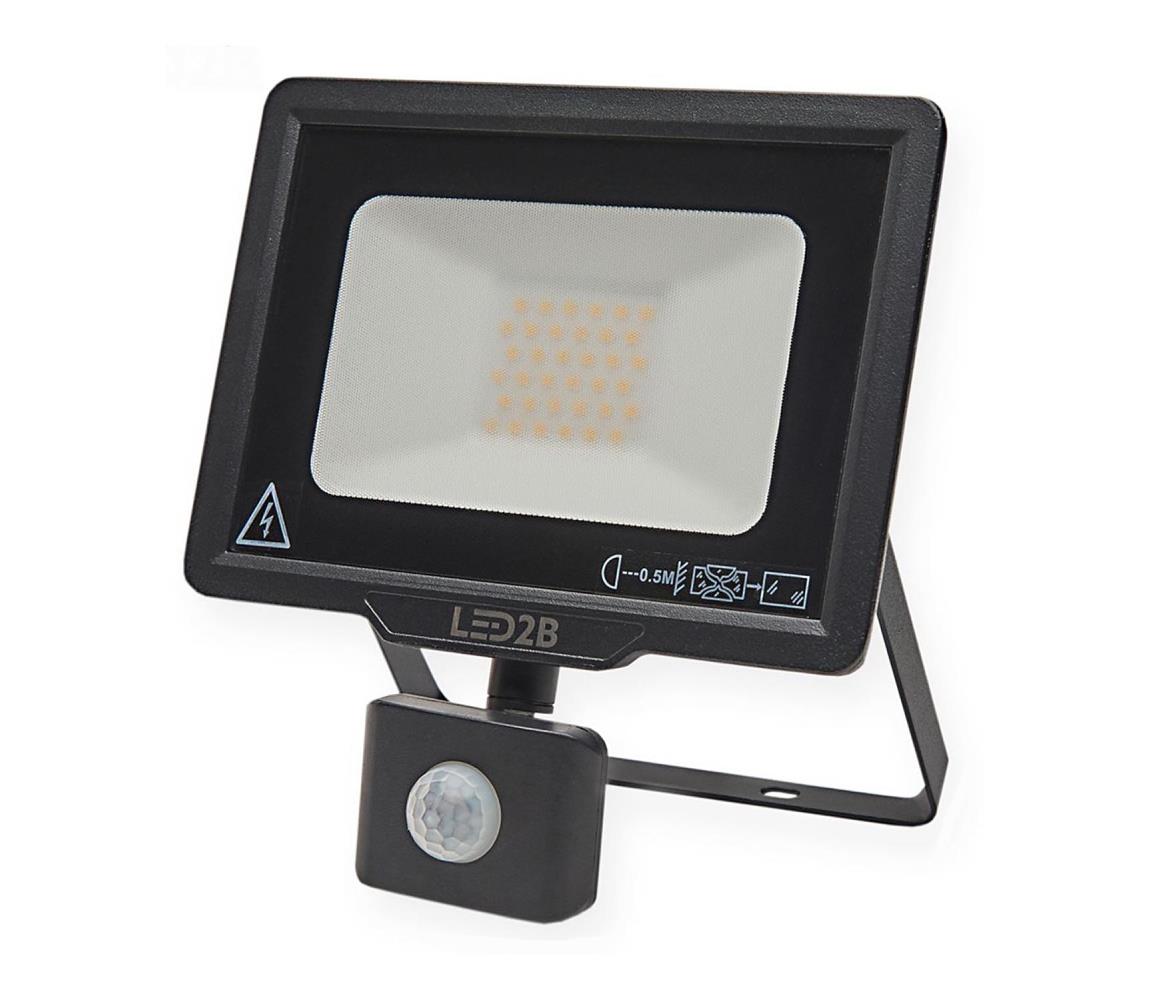  LED Venkovní reflektor se senzorem LED/30W/230V 6500K IP44 