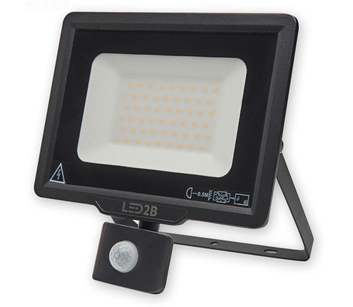 Kobi LED Venkovní reflektor se senzorem LED/50W/230V 6500K IP44 KB0292