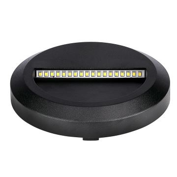 LED Venkovní schodišťové svítidlo LED/2W/230V IP65 4000K černá