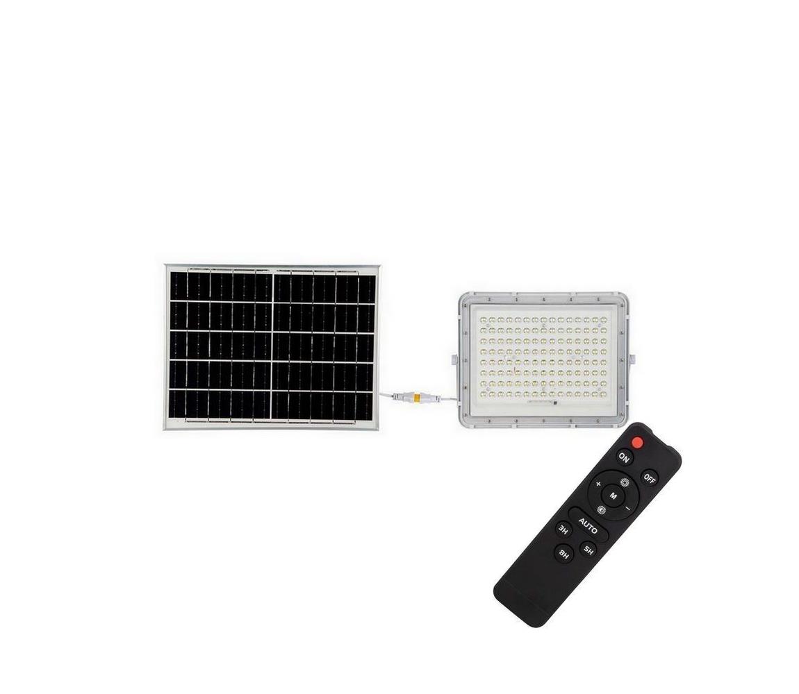 V-Tac LED Venkovní solární reflektor LED/20W/3,2V 6400K bílá + DO VT1461