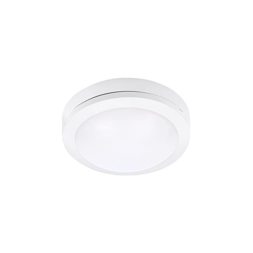 LED Venkovní stropní svítidlo SIENA LED/13W/230V IP54 pr. 17 cm bílá