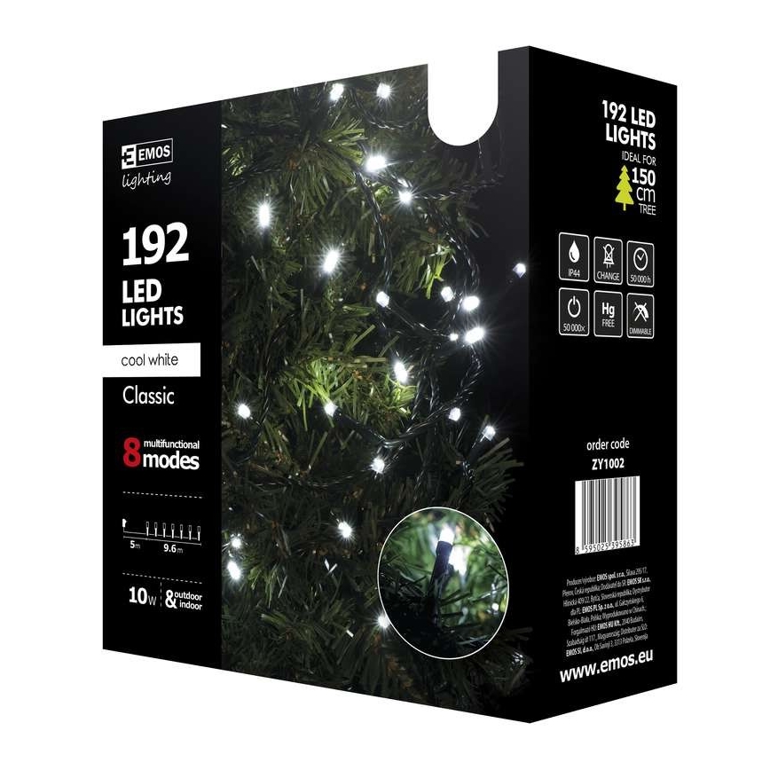 LED Vánoční řetěz venkovní CLS LED/6W/230V IP44