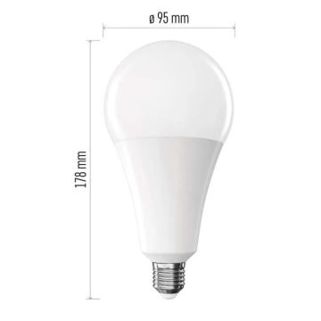 LED Žárovka A95 E27/28W/230V 2700K