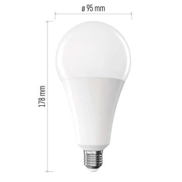 LED Žárovka A95 E27/28W/230V 4000K