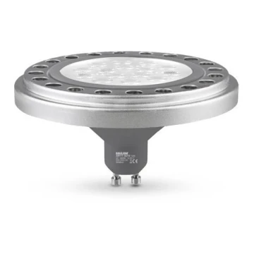 LED Žárovka AR111 GU10/12W/230V 4000K stříbrná 30°