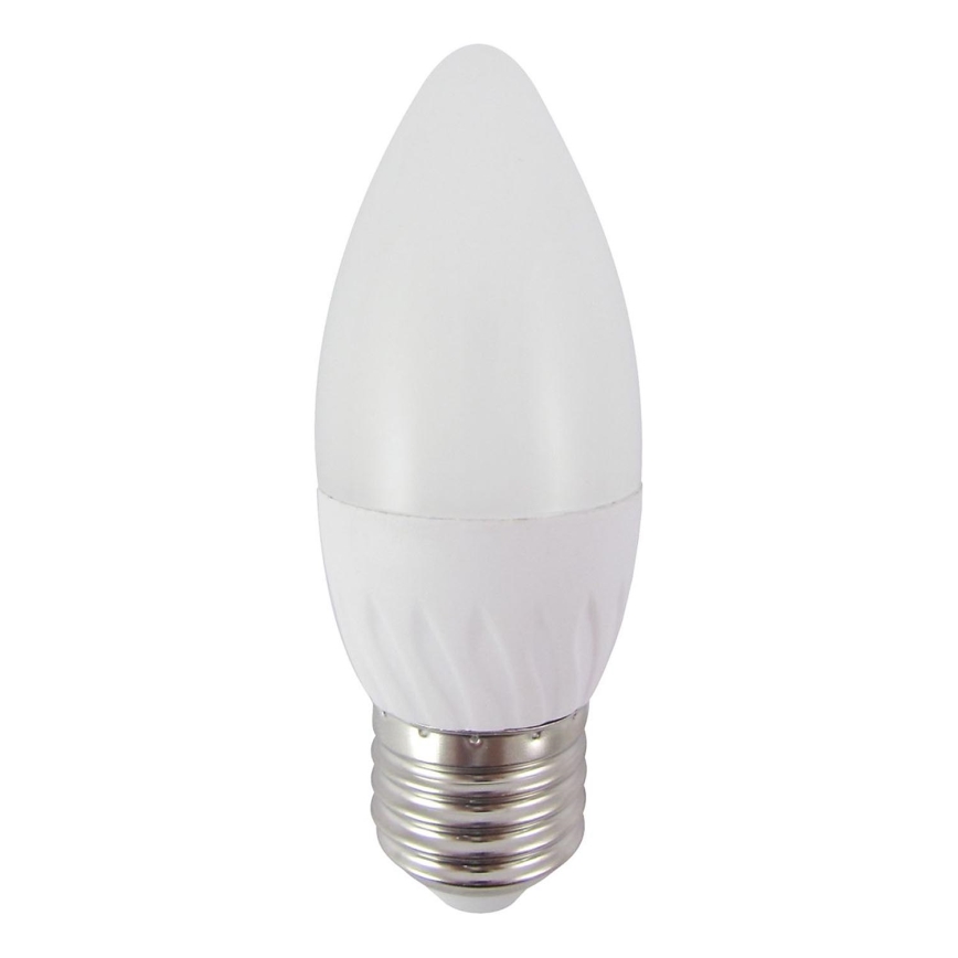 LED Žárovka C35 E27/6W/230V 2700K