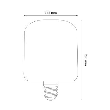 LED Žárovka DECO VINTAGE E27/4W/230V 1800K