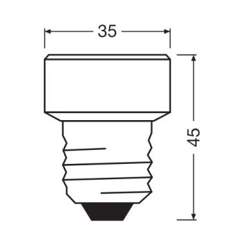 LED Žárovka E27/3,5W/230V 4000K - Osram