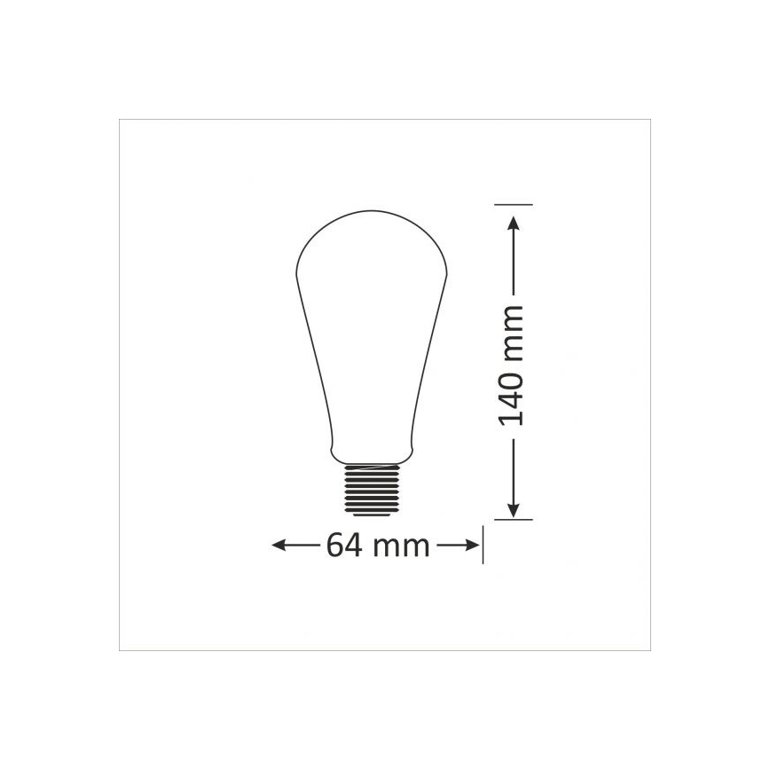 LED žárovka E27/4W/230V