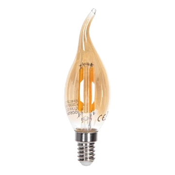 LED Žárovka FILAMENT C35 E14/4W/230V 2200K - Aigostar