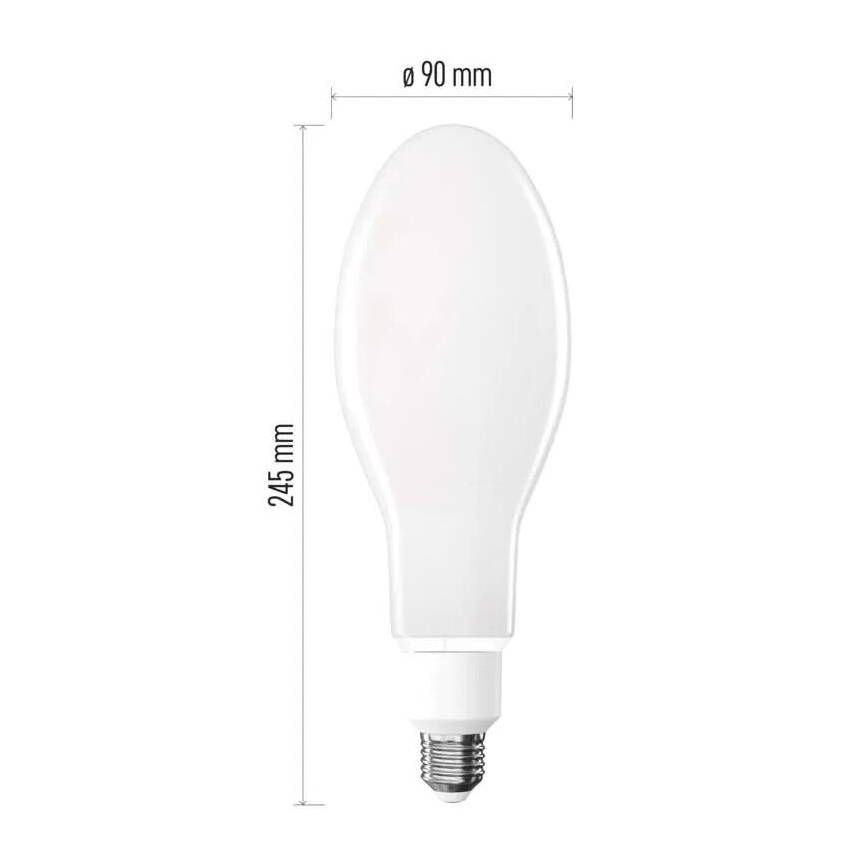 LED Žárovka FILAMENT ED90 E27/36W/230V 6000 lm 4000K