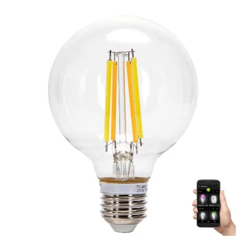 LED Žárovka FILAMENT G80 E27/6W/230V 2700-6500K - Aigostar