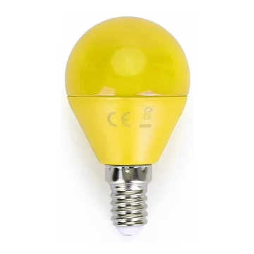 LED Žárovka G45 E14/4W/230V žlutá - Aigostar