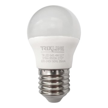 LED Žárovka G45 E27/4W/230V 6500K