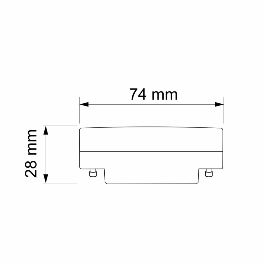 LED Žárovka GX53/6W/230V 3000K