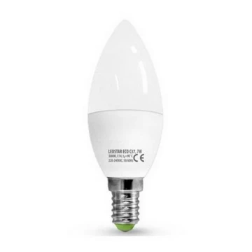 LED Žárovka LEDSTAR C37 E14/7W/230V 3000K