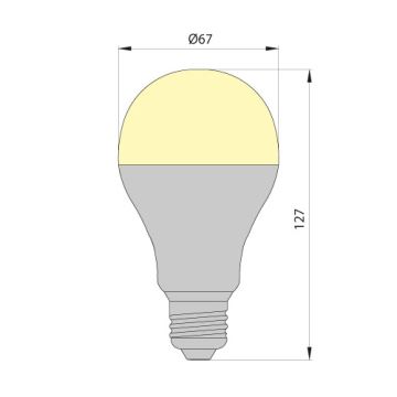 LED Žárovka LEDSTAR ECO E27/10W/230V