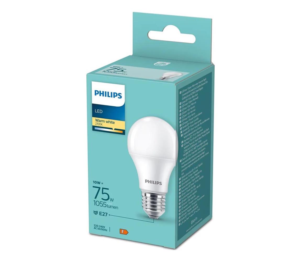 Philips LED Žárovka Philips A60 E27/10W/230V 2700K P6351