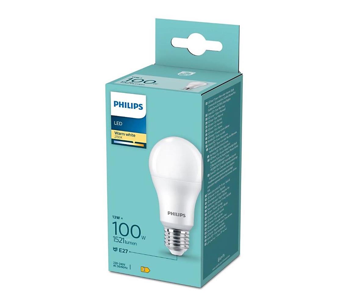 Philips LED Žárovka Philips A60 E27/13W/230V 2700K P5804