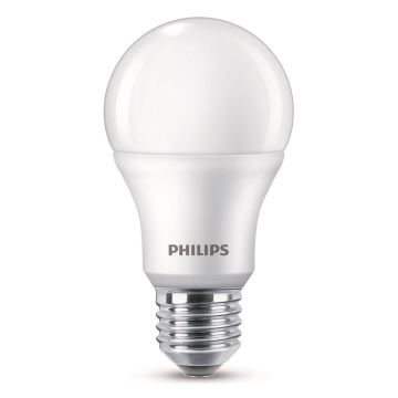 LED Žárovka Philips A60 E27/9W/230V 4000K