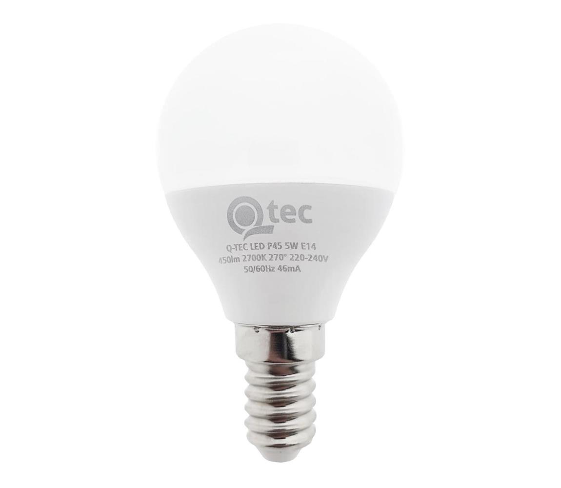  LED Žárovka Qtec P45 E14/5W/230V 2700K 