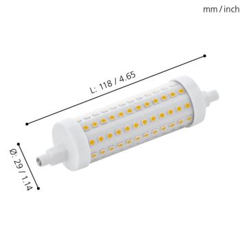 LED Žárovka R7S/9W/230V 2700K - Eglo 11831