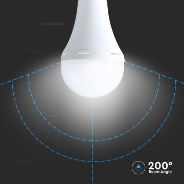 LED Žárovka s nouzovým režimem A90 E27/15W/230V 4000K