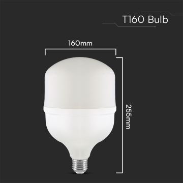LED Žárovka T160 E40 E27/60W/230V 4000K