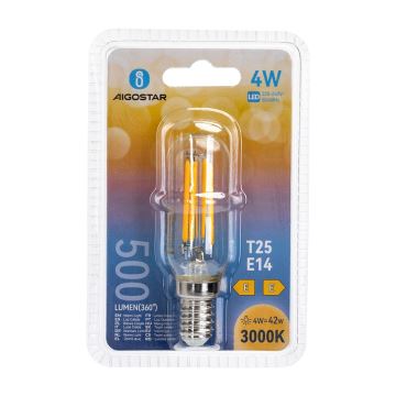 LED Žárovka T25 E14/4W/230V 3000K - Aigostar