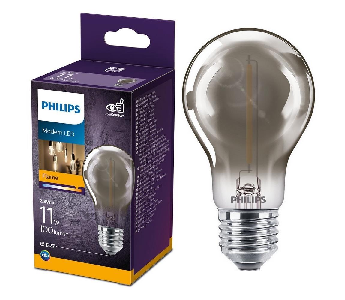 Philips LED Žárovka VINTAGE Philips A60 E27/2,3W/230V 1800K P4064