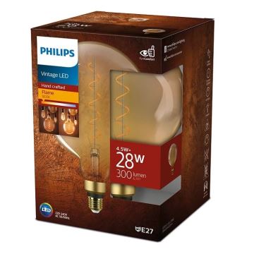 LED Žárovka VINTAGE Philips E27/5W/230V 2000K