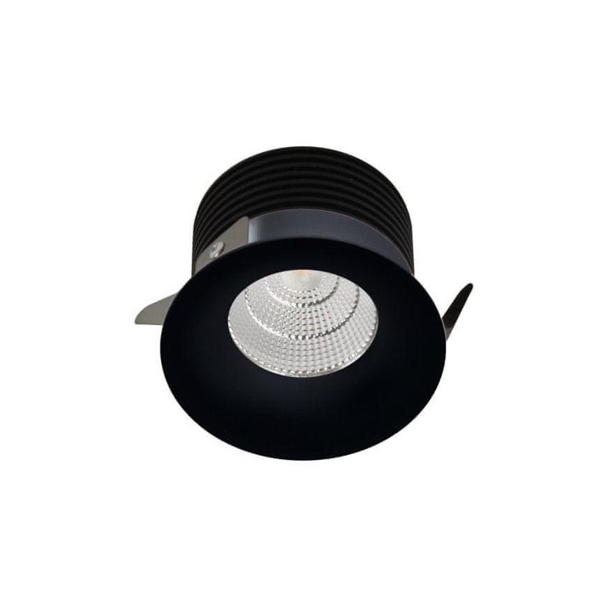 LED2 - LED Bodové zápustné svítidlo SPOT LED/9W/230V černá IP44
