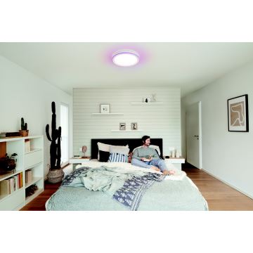 Ledvance - LED RGBW Stmívatelné stropní svítidlo SMART+ CIRCLE LED/28W/230V 3000-6500K Wi-Fi