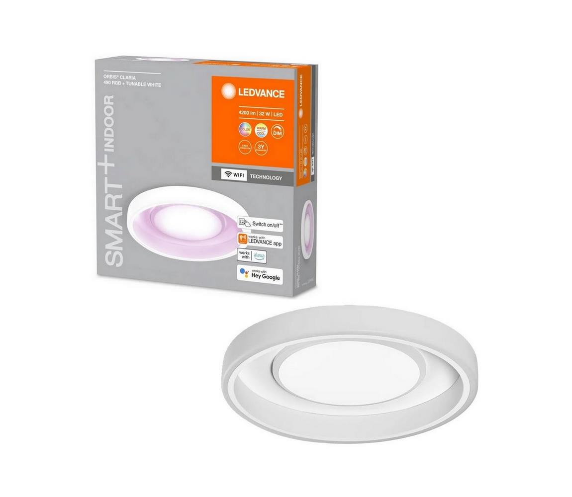Ledvance Ledvance- LED RGBW Stmívatelné stropní svítidlo SMART+ CLARIA LED/32W/230V Wi-Fi P225257