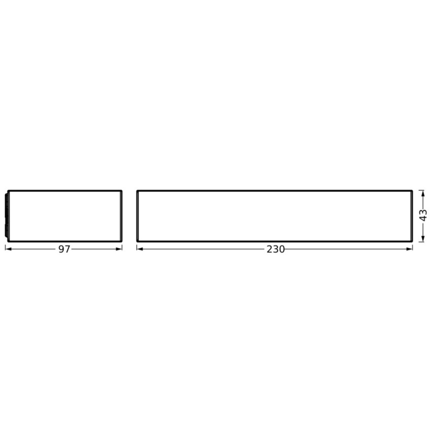 Ledvance - LED Solární nástěnné svítidlo se senzorem ENDURA SOLAR LED/6W/4,2V IP65