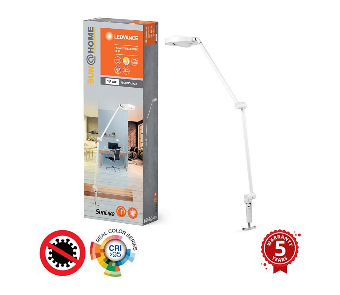 Ledvance Ledvance - LED Stmívatelná lampa s klipem SUN@HOME LED/15W/230V CRI 95 Wi-Fi 