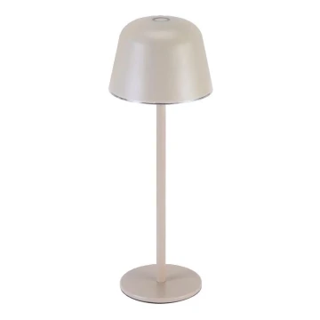 Ledvance - LED Stmívatelná venkovní nabíjecí lampa TABLE LED/2,5W/5V IP54 béžová