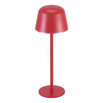 Ledvance - LED Stmívatelná venkovní nabíjecí lampa TABLE LED/2,5W/5V IP54 červená