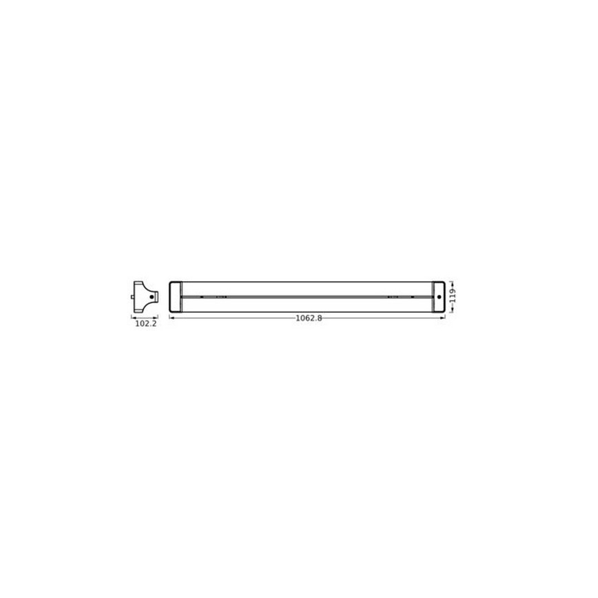 Ledvance - LED Stropní svítidlo OFFICE LINE LED/42W/230V 106 cm