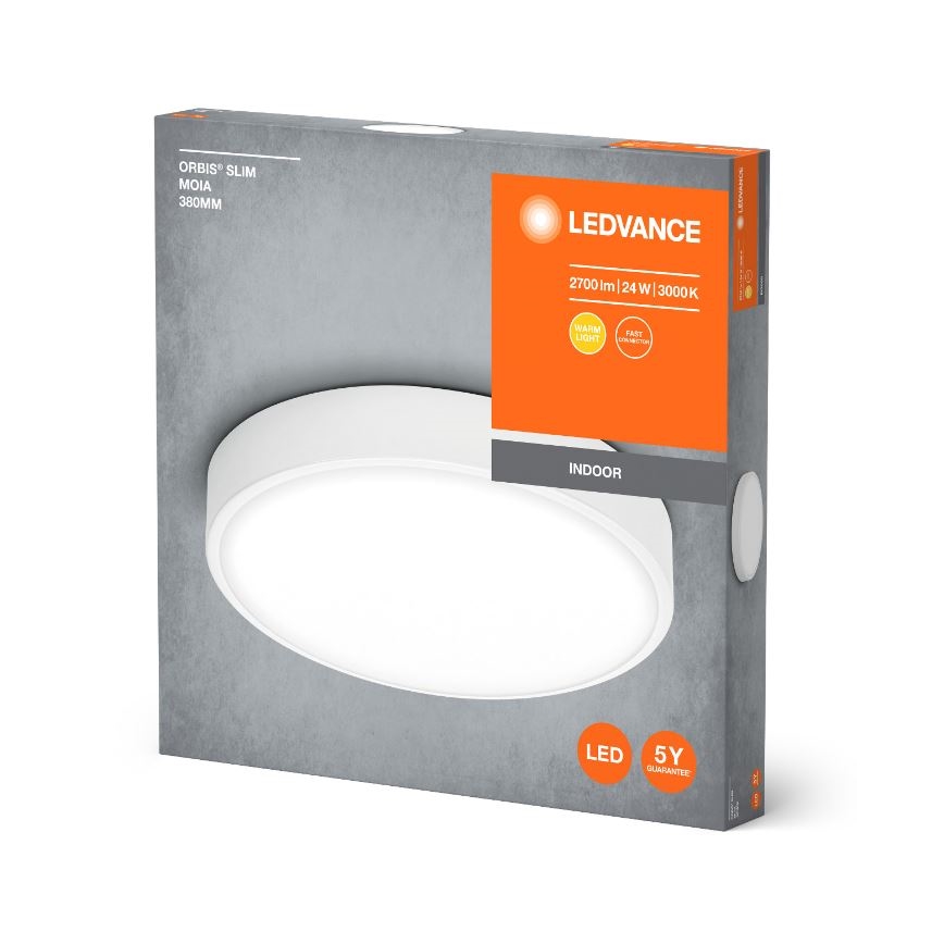 Ledvance - LED Stropní svítidlo ORBIS SLIM LED/24W/230V bílá