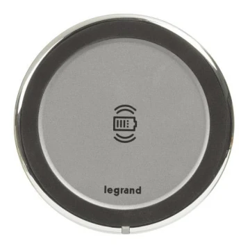 Legrand 077640L - Bezdrátová nabíječka pro desku stolu 15W IP44