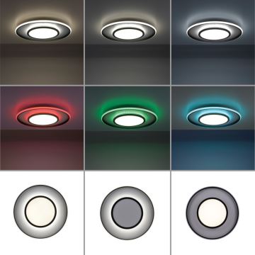 Leuchten Direkt 11627-18 - LED RGB Stmívatelné svítidlo ARENDA LED/31W/230V 2700-5000K + dálkové ovládání